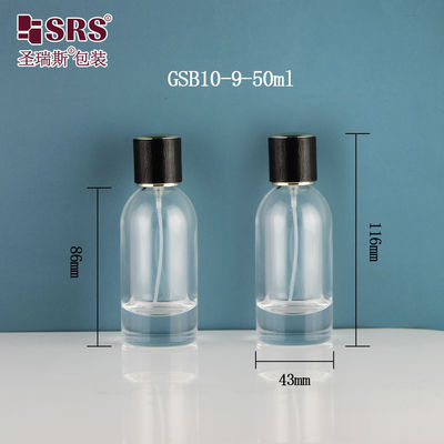 Beli Botol Semprotan Kaca Berbentuk Boston Transparent Perfume Perfume Empty 50ml online manufacture