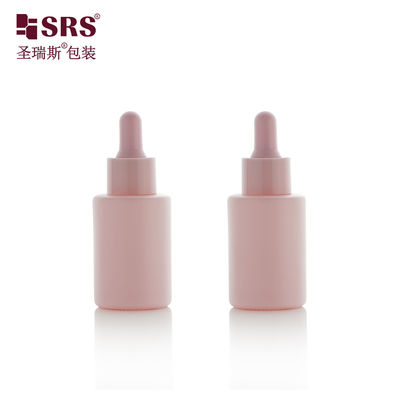 Beli Botol Kaca Bulat Cantik Minyak Esensial Parfum Botol Dropper Pink 30ml online manufacture