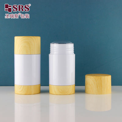 Beli Bentuk Bulat Warna Custom Botol Stick Plastik Twist Up 50ml Deodorant Container online manufacture