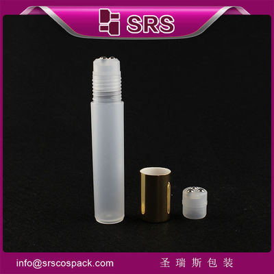 Beli SRS harga terbaik 12ml plastik bergelombang pada botol dengan tiga bola logam untuk perawatan pribadi online manufacture