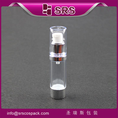Beli SRS mewah Kosmetik Kemasan plastik 15ml 20ml 30ml bulat Lotion Wajah Pompa Airless Botol online manufacture