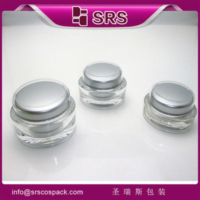 Beli J040 15ml 30ml 50ml botol kosmetik berbentuk bulat untuk krim kulit online manufacture