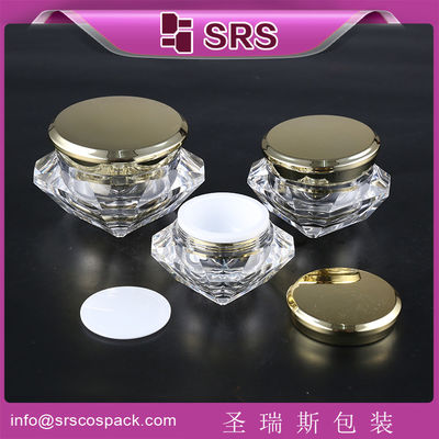 Beli J060 5ml 15ml 30ml 50ml topeng berbentuk berlian toples grosir online manufacture
