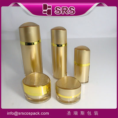 Beli Produsen SRS grosir plastik kosong bentuk mata botol lotion akrilik dan toples krim online manufacture