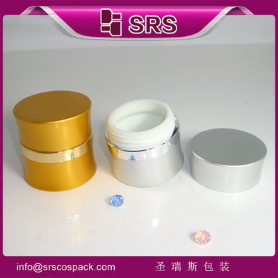 Beli SRS China kemasan kosmetik grosir aluminium mewah botol kosong untuk penggunaan krim wajah online manufacture