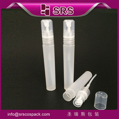 Beli China memasok botol semprotan plastik putih 8ml untuk Parfum atomizer online manufacture