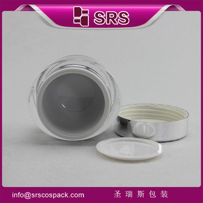 Beli SRS PACKAGING kualitas tinggi J041 kosmetik acrylic botol bulat online manufacture