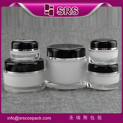 Beli berbagai ukuran kosmetik akrilik J020 toples plastik online manufacture