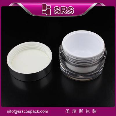 Beli pemasok krim perawatan kulit bentuk bulat toples plastik online manufacture