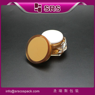 Beli produsen toples kosmetik berbentuk berlian,J060 acrylic 30g toples krim online manufacture