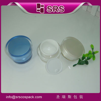 Beli 5ml 10ml 15ml 30ml 50ml pembuatan acrylic elegant toples kosmetik online manufacture
