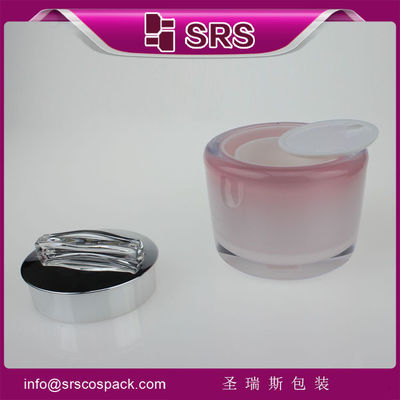 Beli cat botol warna,China pemasok bulat plastik wadah kosmetik online manufacture