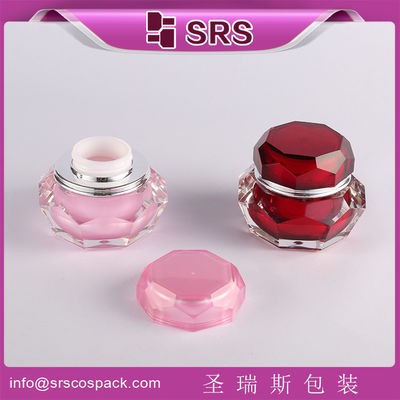 Beli J061 botol berlian kosmetik desain baru 50g online manufacture