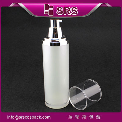 Beli A023 botol pompa tanpa udara 15ml 30ml 50ml 100ml produsen botol kristal kosmetik online manufacture
