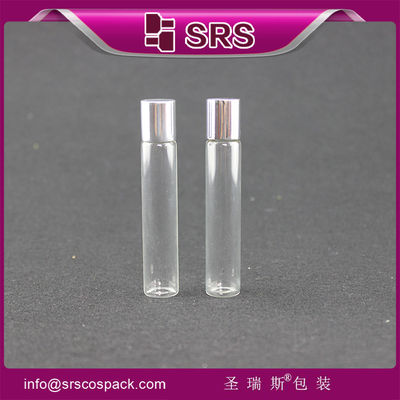 Beli 8 ml kaca roll pada botol dengan bola logam, minyak esensial botol bulat online manufacture