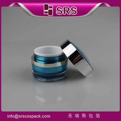 Beli J104 15g 30g 50g toples kosmetik krim akrilik,toples plastik berkualitas tinggi online manufacture