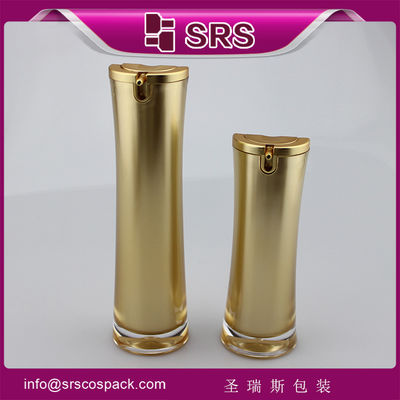 Beli Cina pemasok botol bentuk radian, produsen botol airless mewah online manufacture