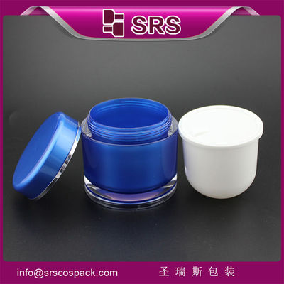 Beli J020 200g ukuran besar krim tubuh mewah acrylic toples kosmetik online manufacture
