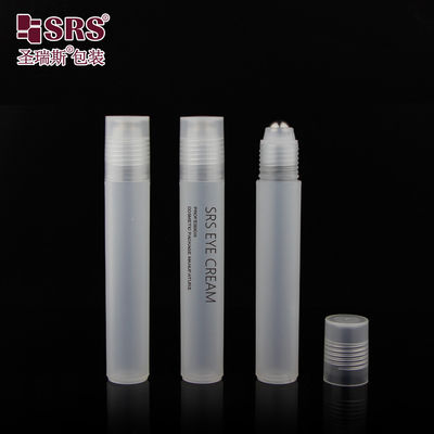 Beli Bulat Jelas Matte Glossy PP PCR Plastik Roller Baja Bola Pijat Roll On Botol 15ml online manufacture