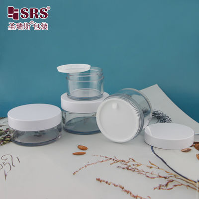 Beli 50g 80g 100g 120g 150g Kosmetik Kosmetik Kosmetik Tubuh Cream Kontainer PET Plastik Jar online manufacture