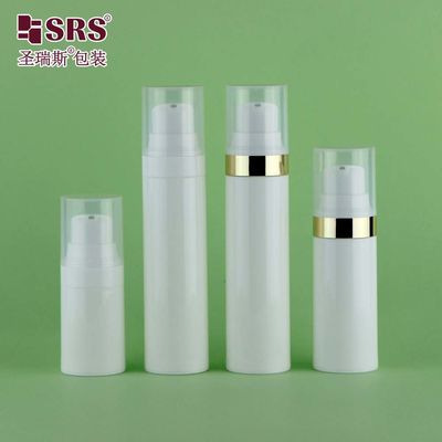 Beli 30ml 50ml Luxury Elegant PCR PP Bahan ramah lingkungan Pasta gigi Botol Pompa Tanpa Udara Botol 15ml online manufacture