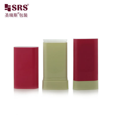 Beli 20g Oval Shape Empty PP Stick Twist Up Personal Care Container Pengemasan deodoran online manufacture