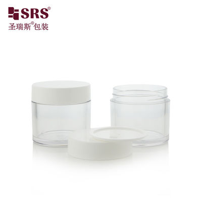 Beli 15g 30g 50g 70g 80g 100g Bentuk Bulat Custom Warna Krim Wajah Botol PET Botol Dengan Tutup Plastik online manufacture