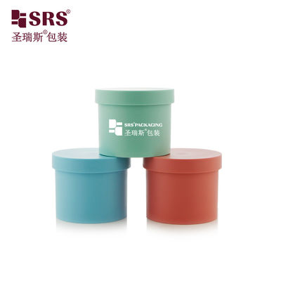 Beli 100g Bentuk Bulat Injeksi Custom Warna Bahan PP Daur Ulang Krim Kosmetik Toples Grosir online manufacture