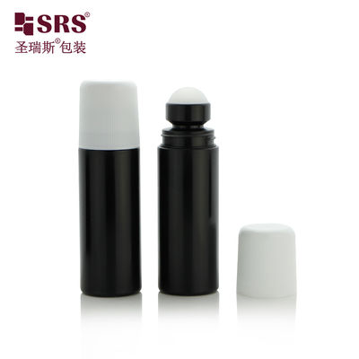 Beli 90ml 3 oz Kosmetik Empty Packaging Gel Roller Ball PP Bahan Daur Ulang Deodorant Roll On Bottles online manufacture