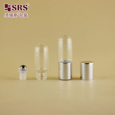 Beli BLP-3ml Bottom Glass Tube Roll On Bottle dalam warna Pantone yang disesuaikan untuk minyak aromaterapi Tidak ada kebocoran online manufacture