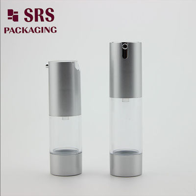 Beli TA021 15ML 30ML 50ML botol lotion plastik mat perak di jual online manufacture