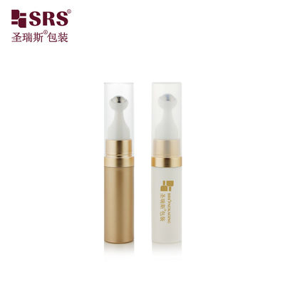 Beli A0035 Ukuran Perjalanan Cute Round PP PCR Bahan Daur Ulang Airless Roll On Gel Bottle Roller Steel Massage Ball Grosir online manufacture