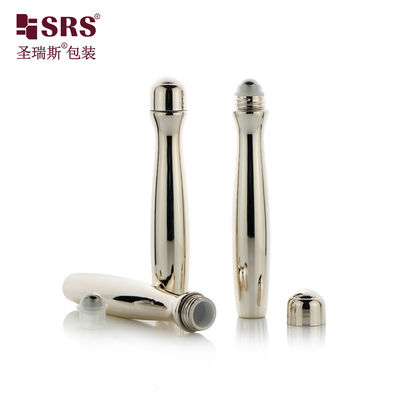Beli SRS8447-15ML Kosmetik Refresh Liquid Transparent PETG Roll On Bottle With Steel Ball Produk perawatan kulit online manufacture