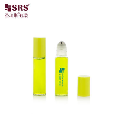 Beli PET-10ML Botol Roll On Permukaan Mengkilap Bening PET Plastik dengan Kemasan Wadah Aplikator Bola Pijat Baja online manufacture