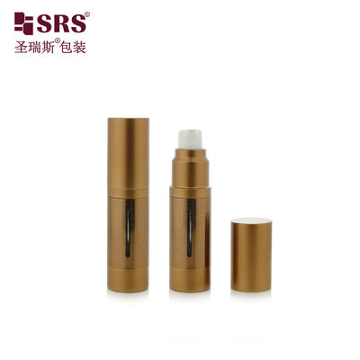 Beli A022B 15ML 30ML 50ML Botol Lotion Pompa Plastik Tanpa Udara Untuk Serum Kosmetik Aluminium Cap Luxury Packaging online manufacture