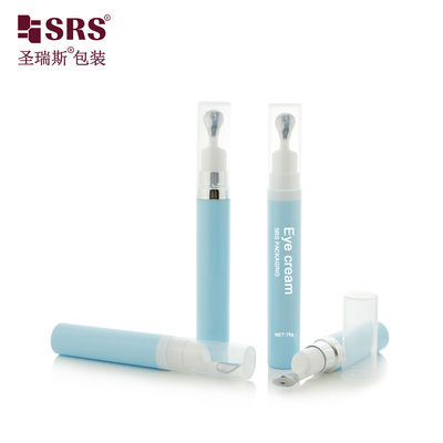 Beli A0035 Botol Pompa Tanpa Udara Warna Kustom Ramping (7.5ml/10ml/15ml) dengan Aktuator Tekan Paduan Seng online manufacture