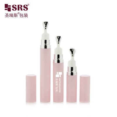 Beli A0035B 7.5ml 10ml 15ml Empty Snap On Zinc Metal Applicator Head Airless Pump Bottle Untuk Serum Mata Grosir online manufacture