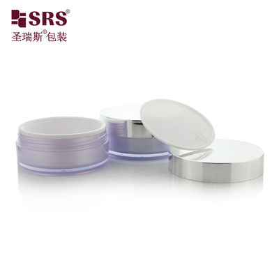 Beli J027B wadah masker perawatan wajah 120ml, pabrik China memproduksi toples kosmetik bening online manufacture