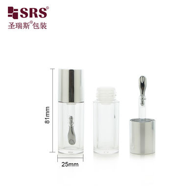 Beli G1185 Skincare Empty Clear Plastic Round Makeup Cute Lipgloss Tube Cosmetic Packaging online manufacture