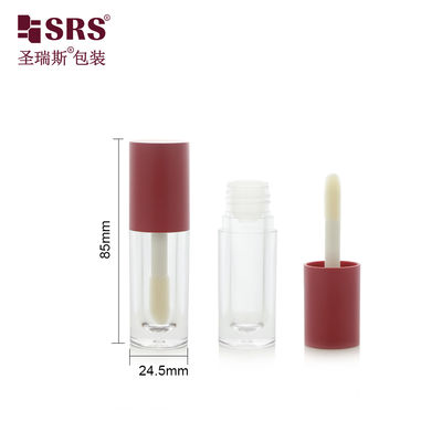 Beli G1139 Injection Color Screw Cap Transparent Plastic Lipgloss Tube Container Customization Cute Cylinder online manufacture