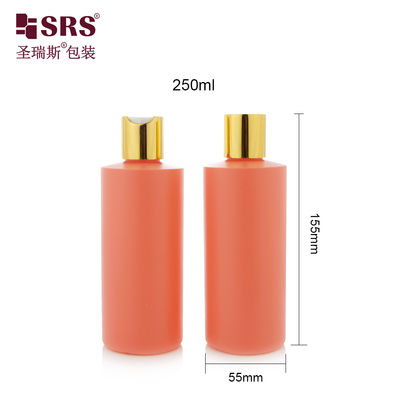 Beli F250D55N24 250ML Plastic PET Bottle With Disc Screw Cap For Toner Lotion Serum Skincare Packaging online manufacture
