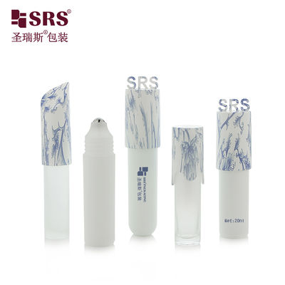 Beli BLPM-10ML Clear Transparent Glass Roll On Bottle Dengan Pembukaan Cetakan Tutup Plastik Bentuk Unik online manufacture