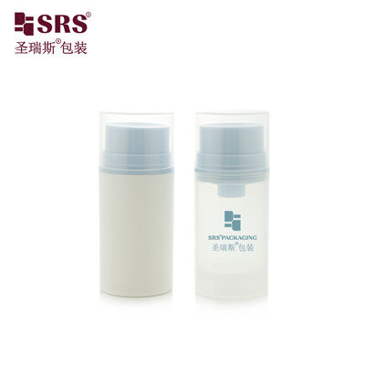 Beli PA608 Cute Fat Round PP PCR Bahan Daur Ulang Airless Pump Lotion Botol Botol Gel Perawatan Kulit online manufacture