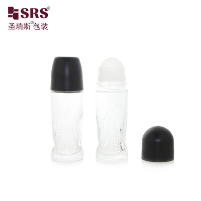Beli BLPG-A 50ml Bentuk Unik Botol Bola Roller Kaca tebal untuk Deodorant Gel Pengemasan Gel Penghilang Rasa Sakit online manufacture