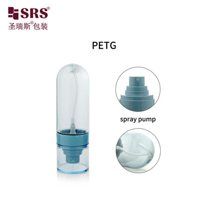 Beli PETG02 30ml 50ml 60ml 80ml 100ml Kosong Custom Semi-transparan Berwarna Biru PETG Spray Pump Botol Untuk Toner Perawatan Kulit online manufacture