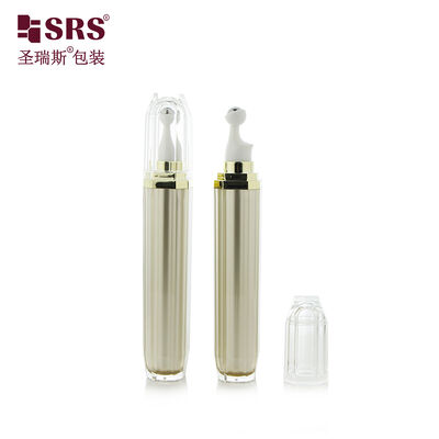 Beli L002 15ML 20ML Double Wall Acrylic Roll On Bottle Untuk Serum Mata Aplikasi Kemasan Mewah online manufacture