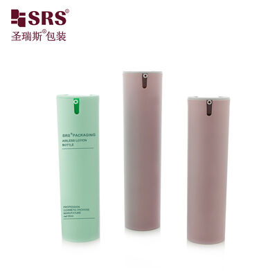 Beli Botol Pompa Airless PP Bulat SRS-FO 30ML 50ML Untuk Wadah Kemasan Kosmetik Losion Wajah online manufacture