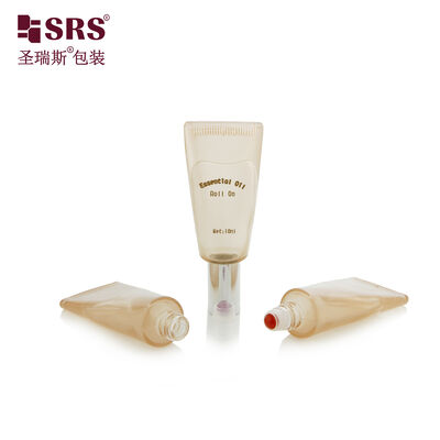 Beli GB3 10ML Luxury Tube Desain Unik Kaca Transparan Lukisan Warna Custom Roll On Steel Ball Botol Untuk Minyak wangi online manufacture