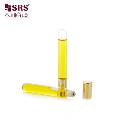 Beli BLP 10ML Bottom Round Tube Glass Roller Bottle Untuk Pijat Minyak Mata Tanpa Kebocoran online manufacture
