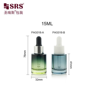 membeli PAG018 15ML botol kaca dinding tebal mewah dengan tutup dropper untuk serum online manufacture